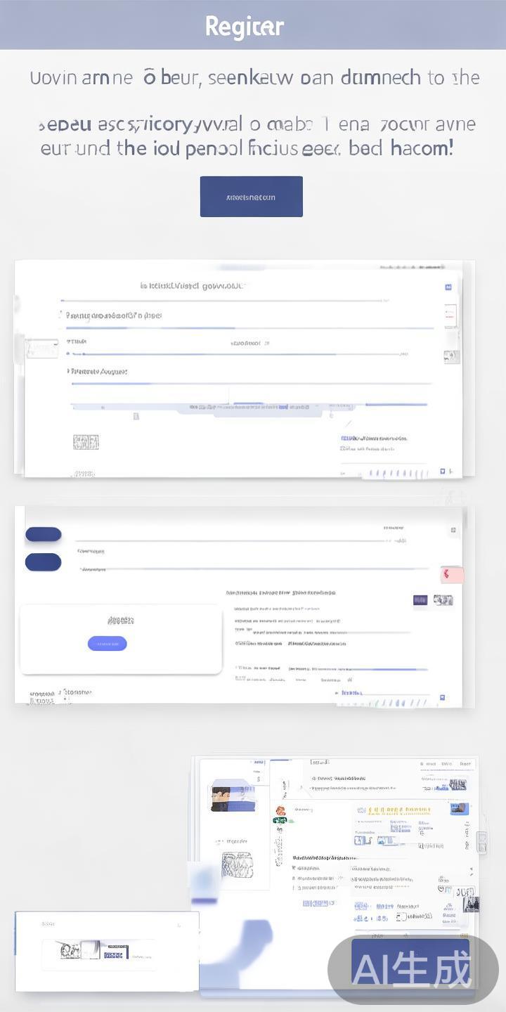 1.&nbsp;注册与登录
进入平台后，点击“注册”按钮，